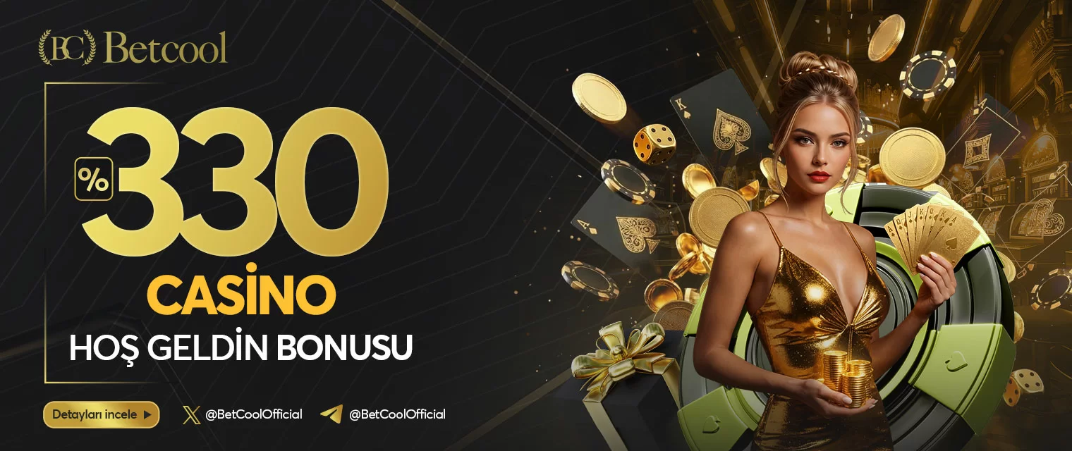 Betcool %330 casino hoşgeldin bonusu