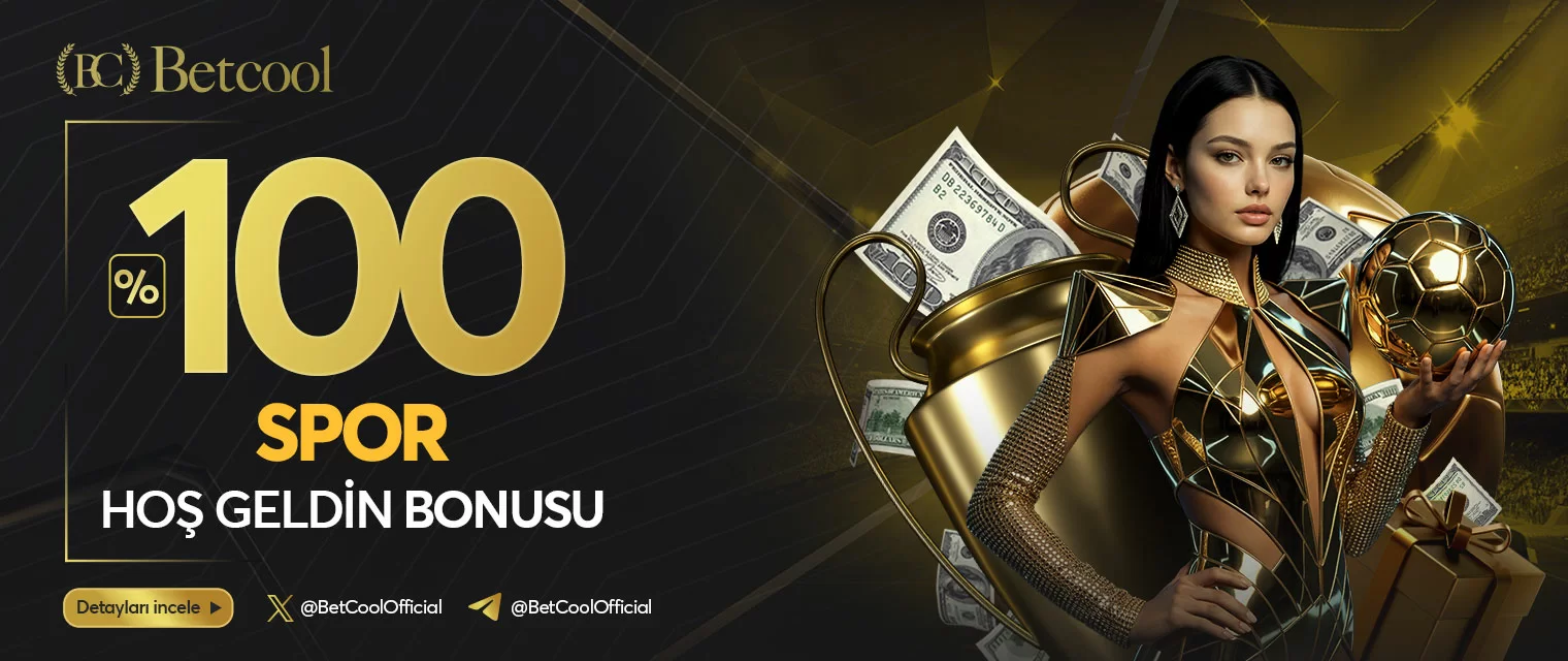 Betcool %100 spor hoşgeldin bonusu