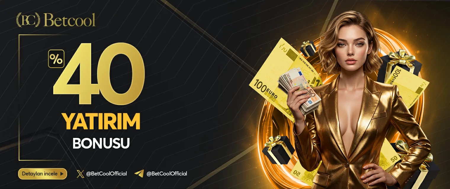 Betcool %40 spor yatırım bonusu