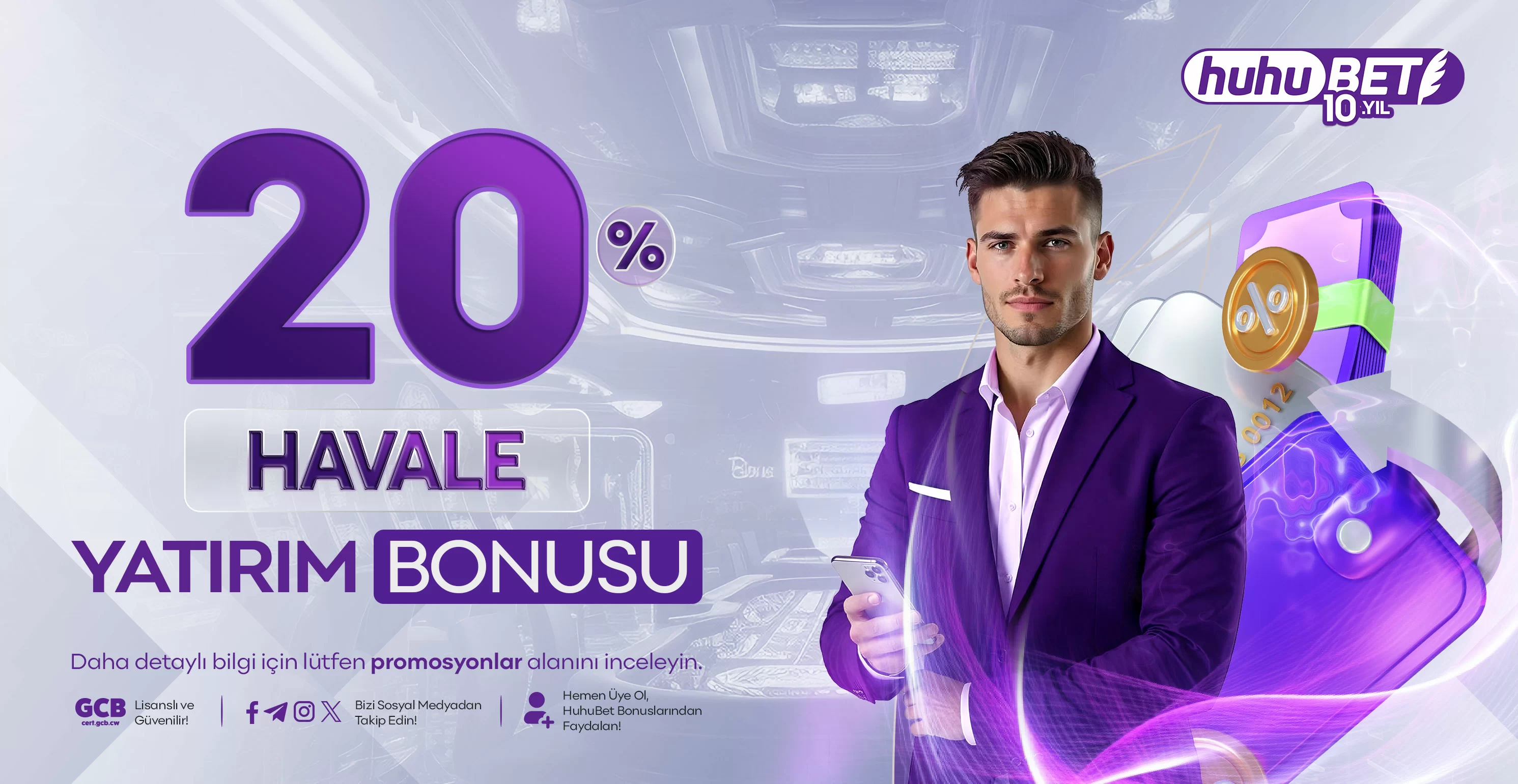 Huhubet %20 havale bonusu