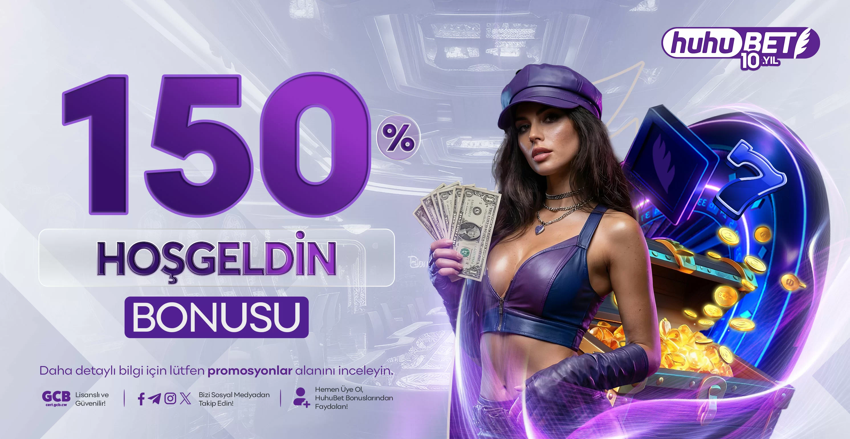 Huhubet casino ve spor hoşgeldin bonusu